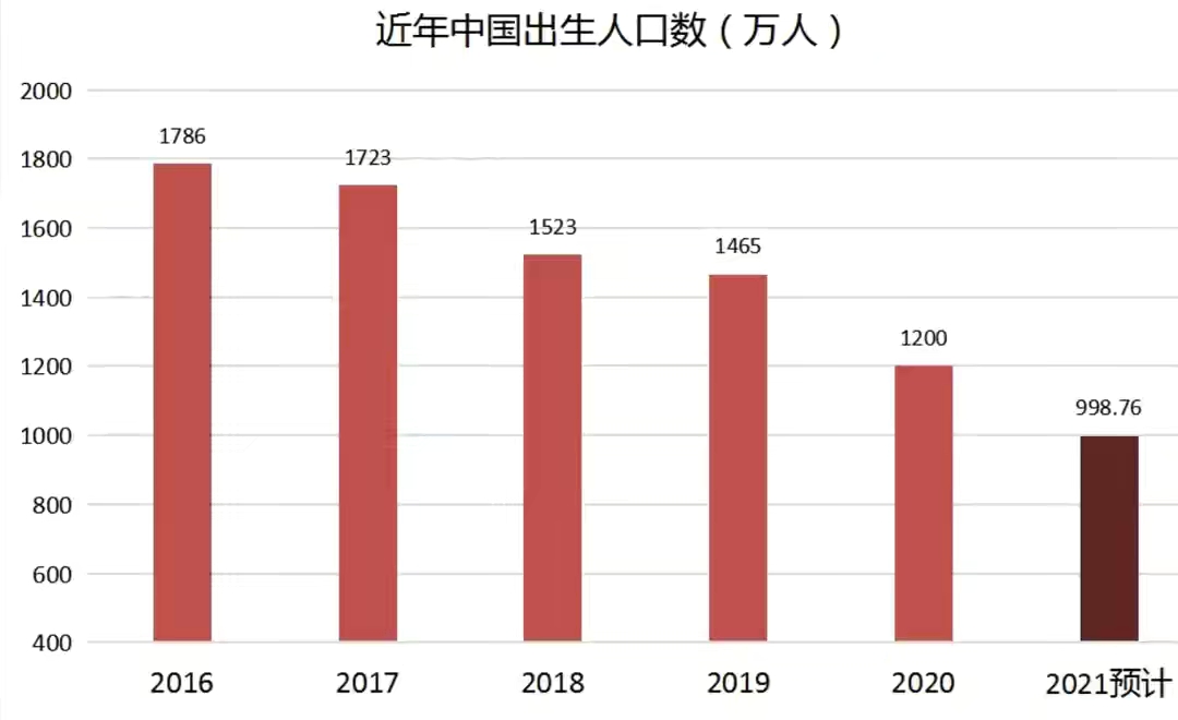 近年新生人口数量